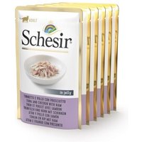 Schesir Adult 6x85g Thunfisch mit Schinken von Schesir