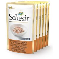 Schesir Adult 6x85g Thunfisch und Huhn mit Garnelen von Schesir