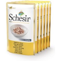 Schesir Adult 6x85g Thunfisch und Huhn von Schesir