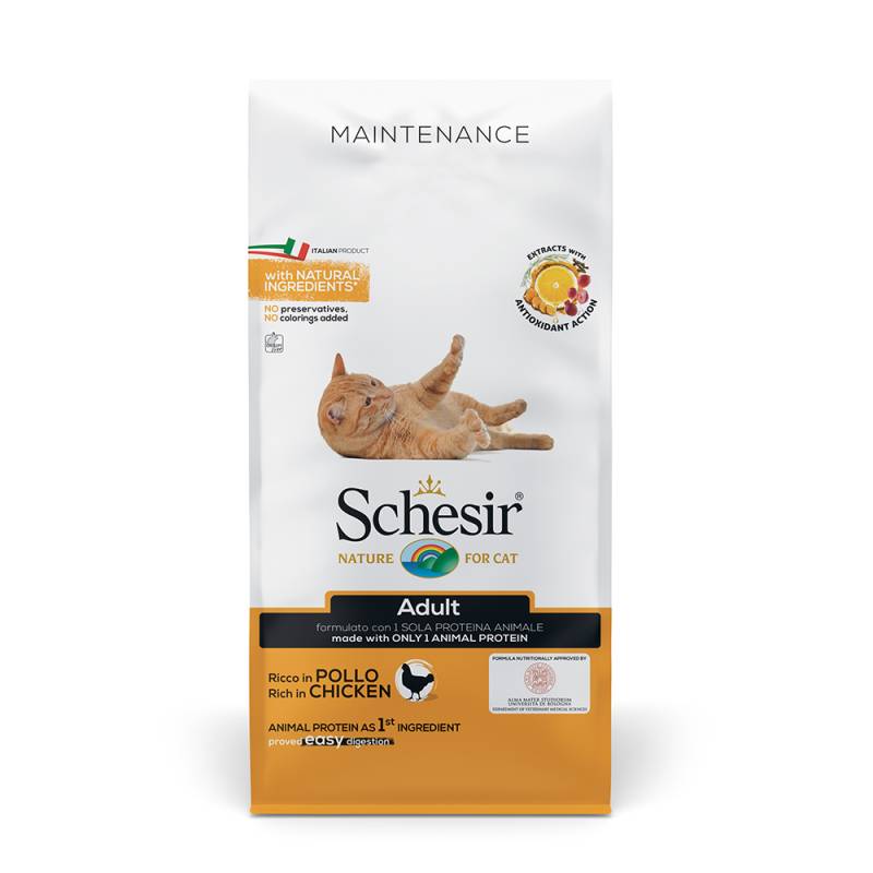 Schesir Adult Maintenance mit Huhn - Sparpaket: 2 x 10 kg von Schesir