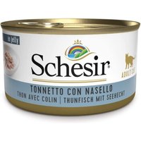 Schesir Adult Thunfisch mit Seehecht 20x85g von Schesir