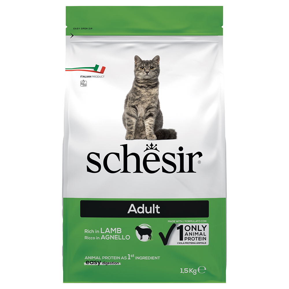 Schesir Cat Original mit Lamm - Sparpaket: 2 x 1,5 kg von Schesir