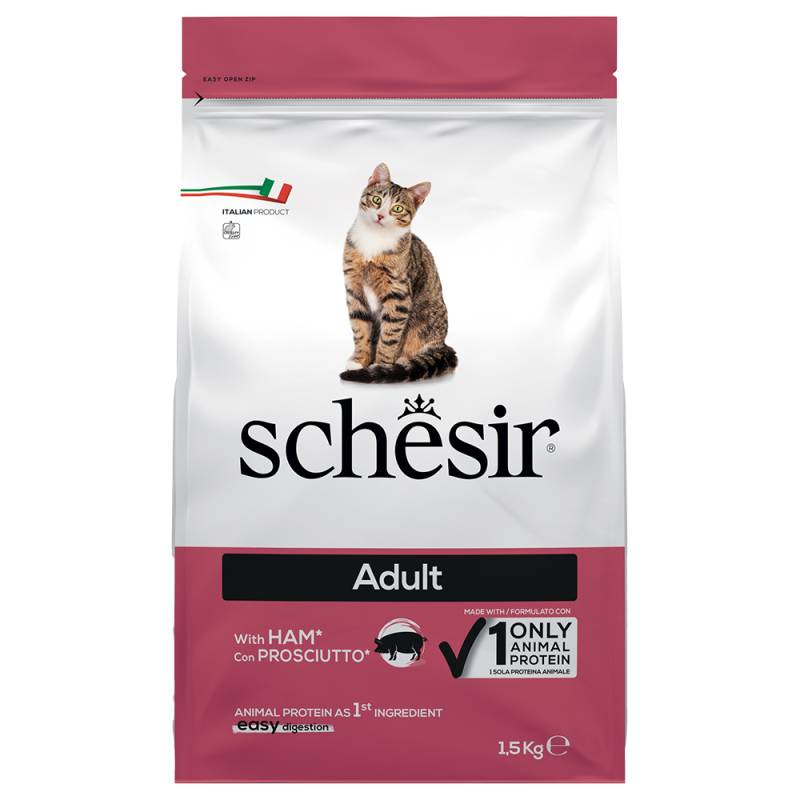 Schesir Cat Original mit Schinken - Sparpaket: 2 x 1,5 kg von Schesir