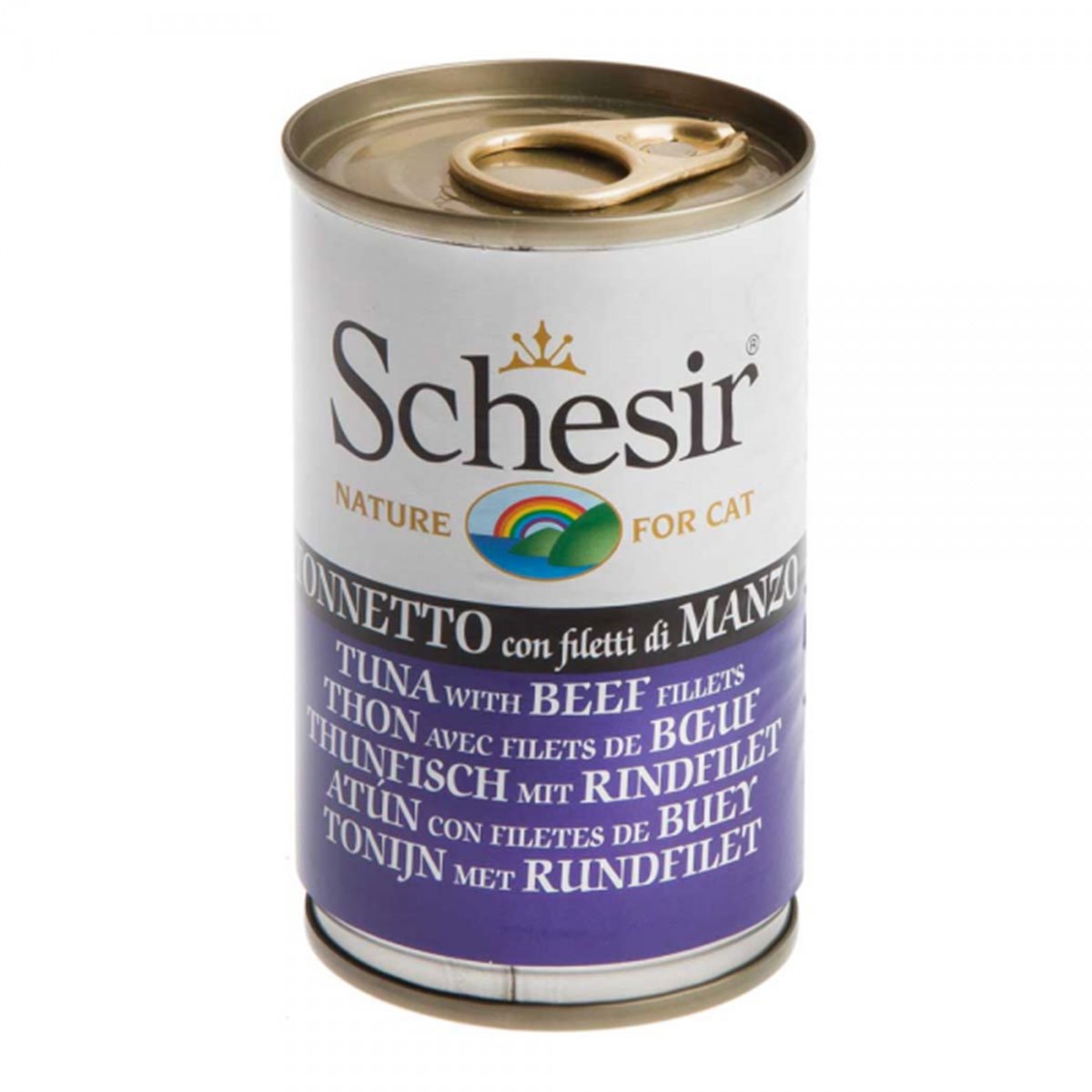 Schesir Cat Thunfisch mit Rinderfilet 24x140g von Schesir