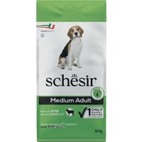 Schesir Dog Medium Adult mit Lamm - 12 kg von Schesir