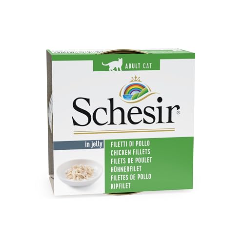 Schesir Filets Hähnchen für Katzen, 85 g von Schesir