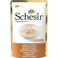 Schesir Jelly Pouch 6 x 85 g - Hühnchengeschnetzeltes in Sauce von Schesir