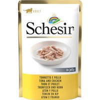 Schesir Jelly Pouch 6 x 85 g - Thunfisch und Huhn von Schesir