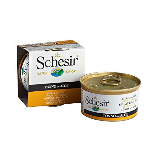 Schesir Jelly Thunfisch mit Aloe in Gelee | 24x 85g Katzenfutter von Schesir