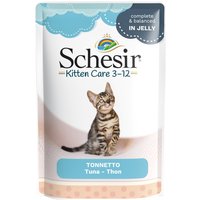 Schesir Kitten Pouch 6 x 85 g - Thunfisch von Schesir