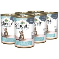 Schesir Kitten Thunfisch Aloe 6x140g von Schesir