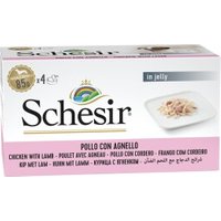 Schesir Multipack Adult 4x85g Huhn & Lamm von Schesir