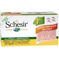 Schesir Multipack Adult 4x85g Huhn & Schinken von Schesir