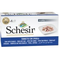 Schesir Multipack Adult 4x85g Thunfisch mit Wolfsbarsch von Schesir