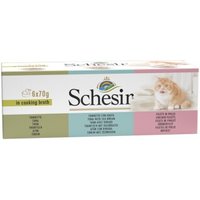 Schesir Multipack in Brühe 6x70g von Schesir