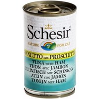 Schesir Natural 24x140g Thunfisch mit Schinken von Schesir