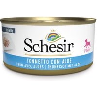 Schesir Puppy 18x150g Thunfisch mit Aloe von Schesir