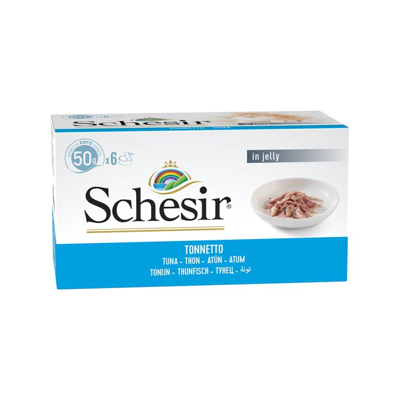 Schesir Small 6 x 50 g - Thunfisch in Gelee von Schesir