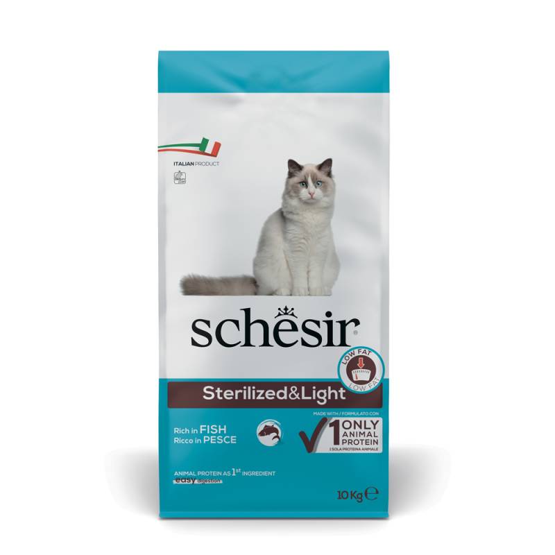 Schesir Sterilized mit Fisch - 10 kg von Schesir