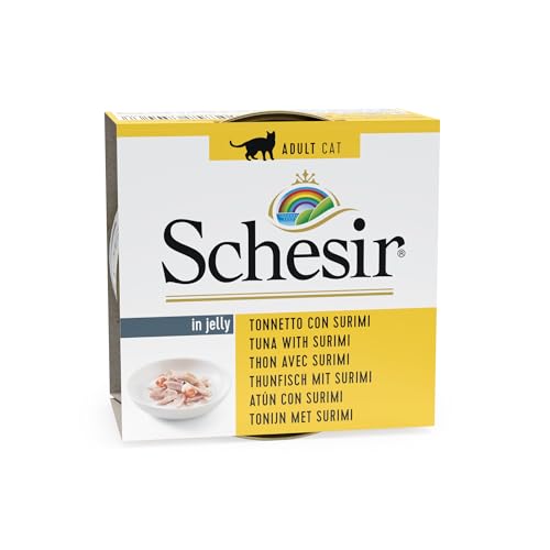 Schesir - Thunfisch mit Surimi für Katzen, Gr. 85 von Schesir