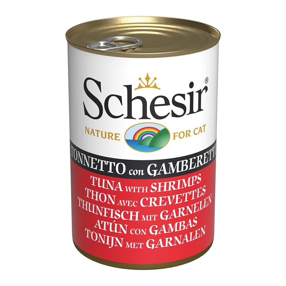 Schesir in Gelee 6 x 140 g - Thunfisch mit Garnele von Schesir