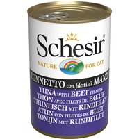 Schesir in Gelee 6 x 140 g - Thunfisch mit Rinderfilet von Schesir