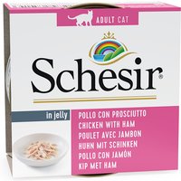 Schesir in Gelee 6 x 85 g - Hühnerfilet mit Schinken von Schesir