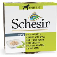 Sparpaket Schesir 24 x 150 g - Huhn mit Apfel von Schesir