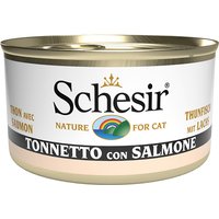 Sparpaket Schesir Tuna in Gelee 24 x 85 g - Thunfisch mit Lachs von Schesir