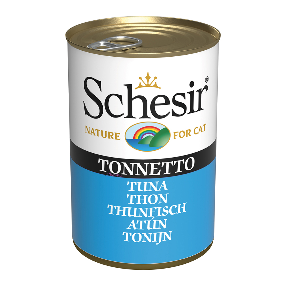 Sparpaket Schesir in Gelee 12 x 140 g - Thunfisch von Schesir