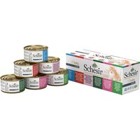 Sparpaket Schesir in Gelee 24 x 85 g - Mix (6 Sorten gemischt) von Schesir