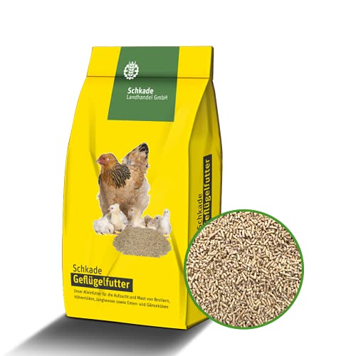 Schkade Landhandel GmbH Junghennenfutter, Alleinfuttermittel ab der 13. Lebenswoche, 2 mm pelletiert, 25 kg von Schkade Landhandel GmbH