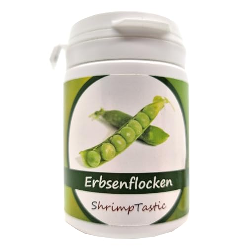 50g Futter Sticks (Erbsenflocken) für Garnelen in Schraubdose/Welse, Krebse, Schnecken, Pellets von Schmitt Aquaristik