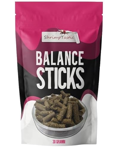 Balance-Sticks (30g) Futter für Garnelen, Welse, Krebse, Schnecken, Wirbellose von Schmitt Aquaristik