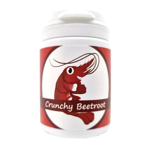 Crunchy Beetroot 75ml (Rote Beete), Crunchy Feed - Futter für Garnelen, Krebse, Welse und Schnecken von Schmitt Aquaristik