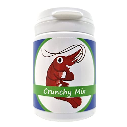 Crunchy Mix 75ml (5 Sorten), Crunchy Feed - Futter für Garnelen, Krebse, Welse und Schnecken von Schmitt Aquaristik