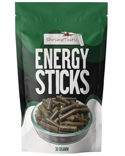 Schmitt Aquaristik Energy-Sticks (30g) für Garnelen, Welse, Krebse, Schnecken, Wirbellose von Schmitt Aquaristik