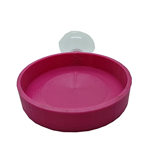 Futter-Schale mit Saugnapf Garnelen Futter Sticks (Magenta) von Schmitt Aquaristik