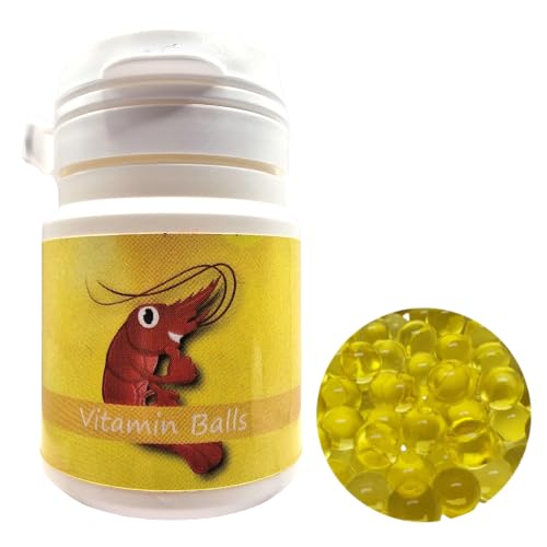 Schmitt Aquaristik Jelly Balls Vitamin (100 Stück) / Wasserzusatz für Garnelen und Wirbellose/Vitamine, Vitalstoffe von Schmitt Aquaristik