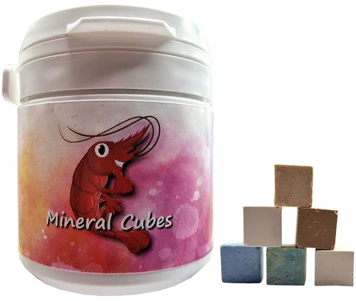 Schmitt Aquaristik Mineral Cubes Mix / 30 Stück Garnelen Aquarium Aufbereiter Schnecken von Schmitt Aquaristik