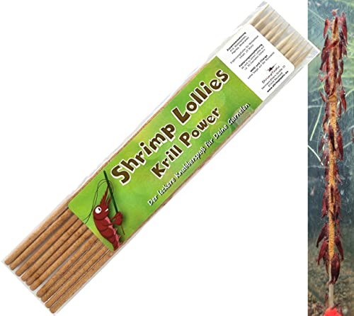 Schmitt Aquaristik Shrimp-Lollies Krill Power! (10 Stück) Garnelen Lollies Futter Blütenpollen Sticks Futterstangen von Schmitt Aquaristik