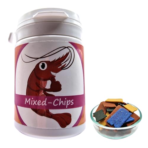 Shrimp Chips Mix / 35g / Misch-Dose, Futter für Garnelen und Wirbellose von Schmitt Aquaristik