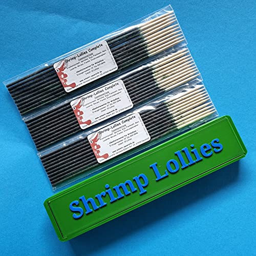 Shrimp Lollies Box Set mit 30 Complete Lollies/Futter für Garnelen von Schmitt Aquaristik