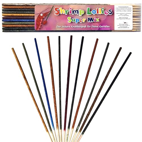 Shrimp Lollies Super Mix 2 / Futter Garnelen Lollies Lutscher Sticks Stangen von Schmitt Aquaristik