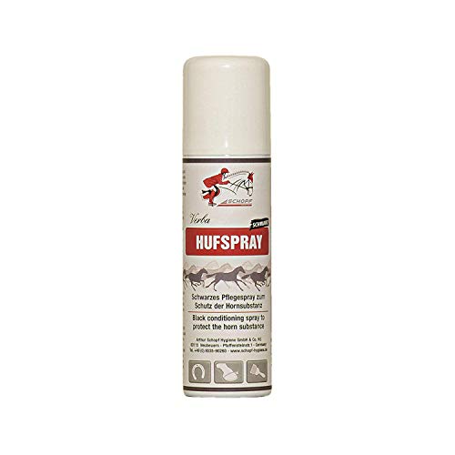 Schopf Verba Hufspray schwarz 200 ml, Pflegespray zum Schutz der Hornsubstanz von Schopf Riders