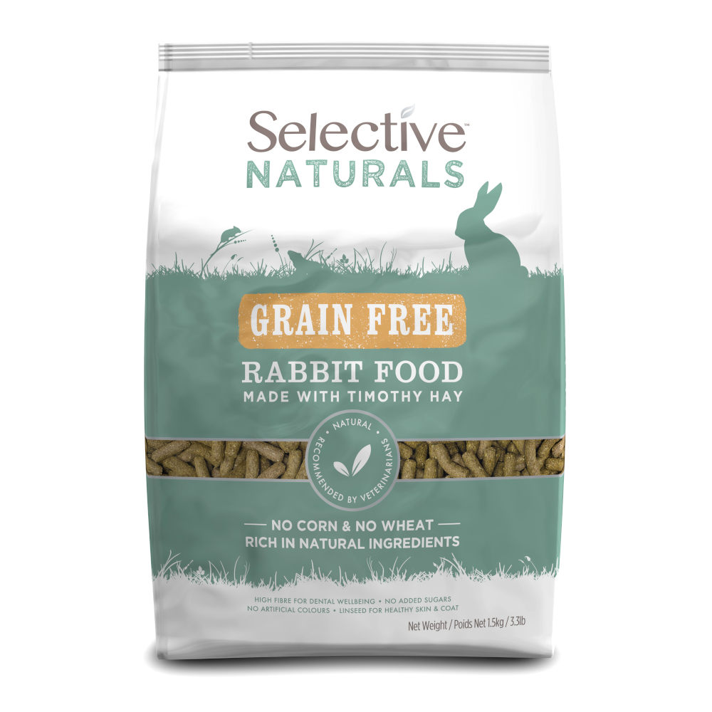 1,5 kg / 3 kg / 9 kg Science Selective zum Sonderpreis! - 1,5 kg Naturals Grain Free Kaninchenfutter 1,5 kg / 3 kg / 9 kg Science Selective zum Sonderpreis! - 1,5 kg Naturals Grain Free Kaninchenfutter von Science Selective