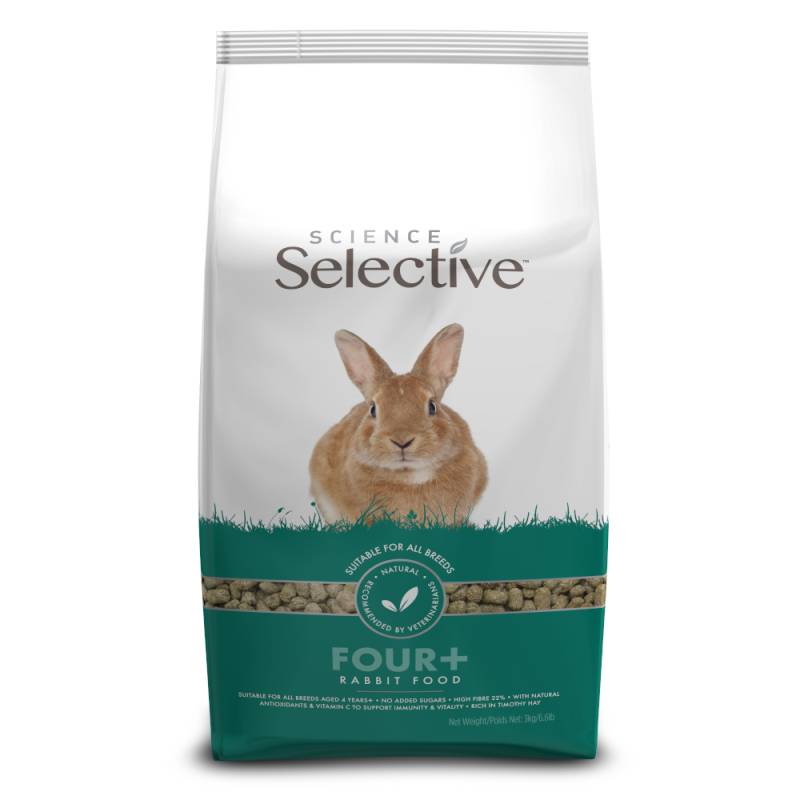 Science Selective 4 + Kaninchenfutter - 3 kg von Science Selective