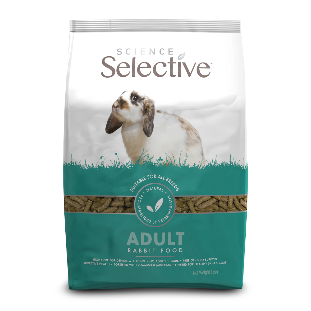 Science Selective Adult Kaninchenfutter - 1,5 kg von Science Selective