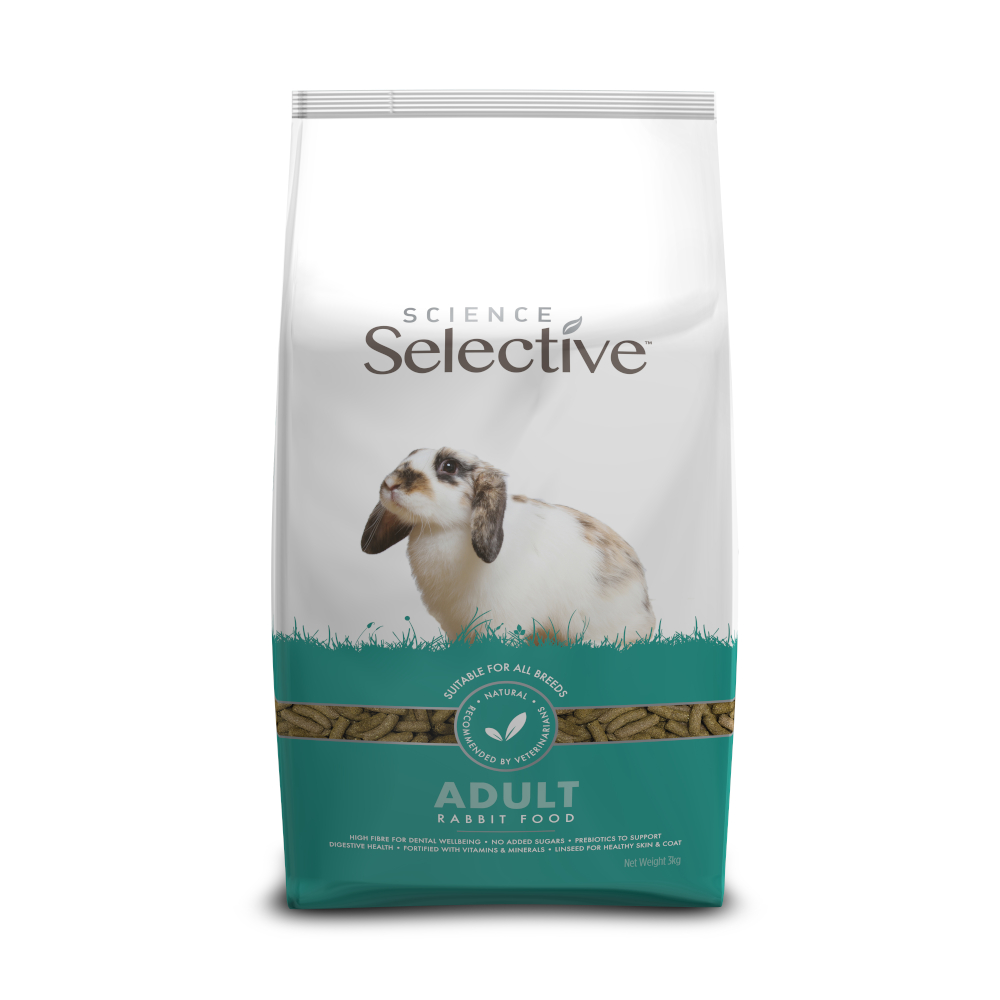 Science Selective Adult Kaninchenfutter - 3 kg Science Selective Adult Kaninchenfutter - 3 kg von Science Selective