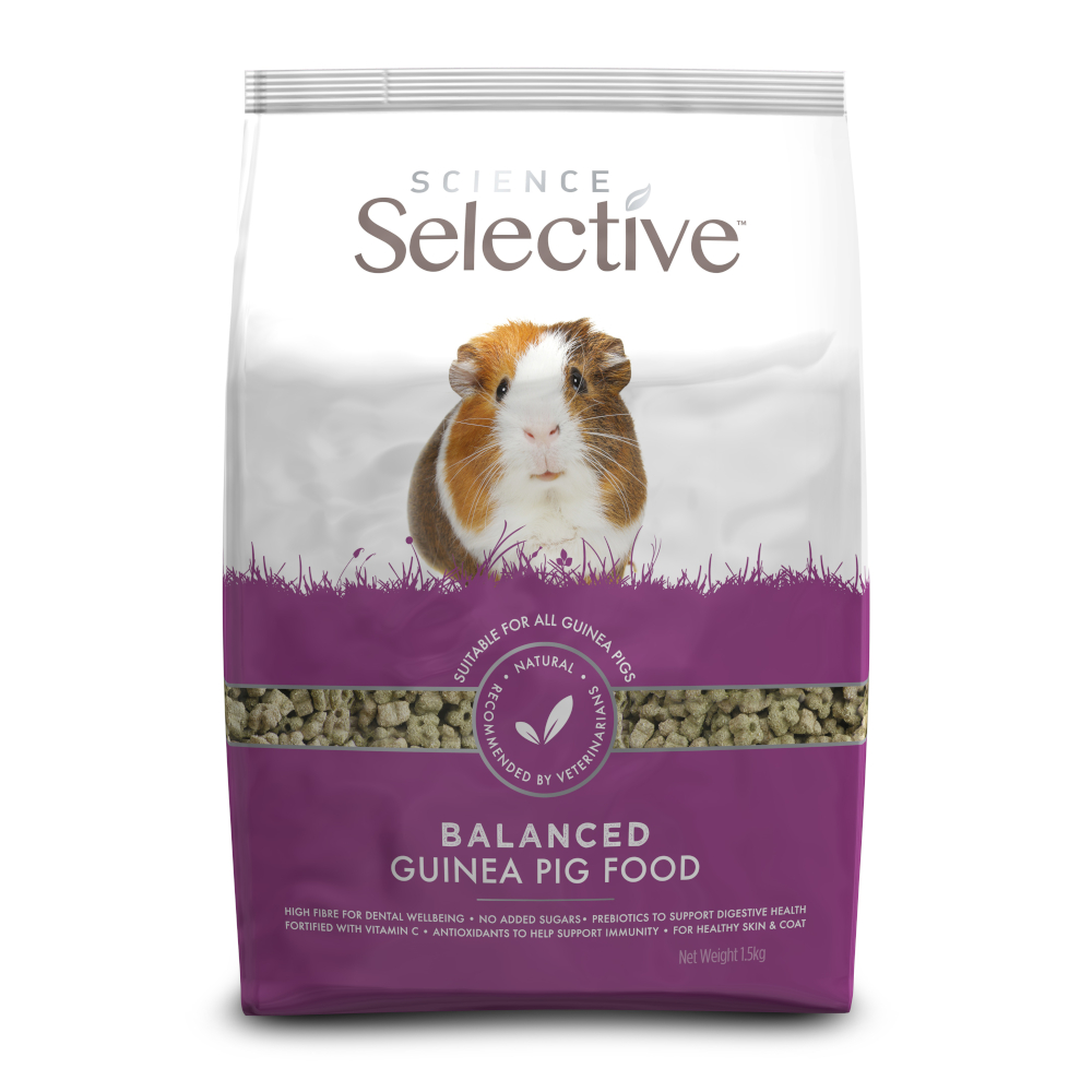 Science Selective Meerschweinchenfutter - 1,5 kg von Science Selective